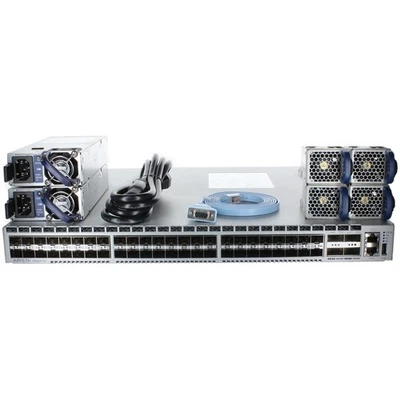 Arista DCS-7050SX-64-R 48P 10GbE SFP+ 4P 40GbE QSFP+ RA Switch - Image 1 of 4