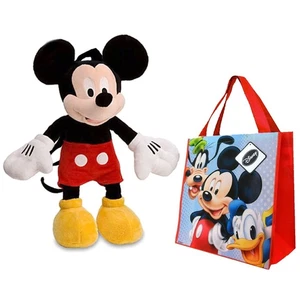 Disney Mickey Mouse 20" Plush Backpack Doll Toy Bag +Reusable Gift Bag New w tag - Picture 1 of 6