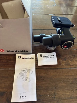 Manfrotto 405 3-Way Geared Pan Tilt Head Brand New in Retail Box NIB - Image 1 of 4