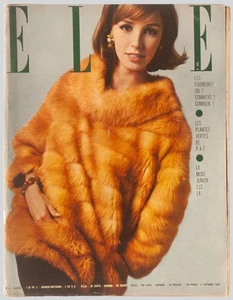 'ELLE' FRENCH VINTAGE MAGAZINE AUTUMN ISSUE 11 OCTOBER 1963 - Picture 1 of 4