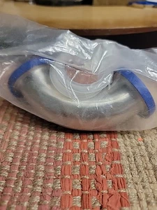 90 Degree Clamp Elbow SS3304 Sanitary Tri-Clamp Pipe Ferrule 1.5 Inch Pipe Od - Picture 1 of 2