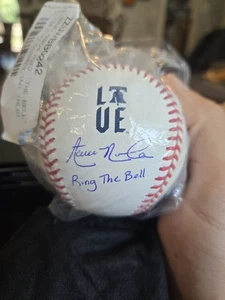Aaron Nola Signed Auto Fanatics Authenticated ROMLB Baseball Ring The Bell Insc - Picture 1 of 4