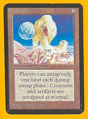MTG WINTER ORB Alpha (OldManMTG 012-372) - Image 1 of 4