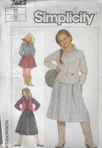 Simplicity 7622 Größe 12 Neu Uncut  - Bild 1 von 1