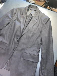 Rag & Bone Black 40R Wool Blend Soft Unfinished Blazer Perfect. - Picture 1 of 24