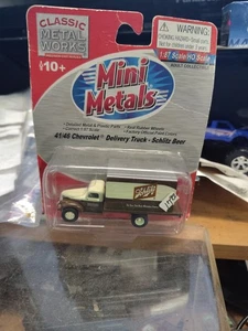 Camión de reparto clásico Metal Works mini metales escala Ho Schlitz cerveza 1941-1946 - Imagen 1 de 3