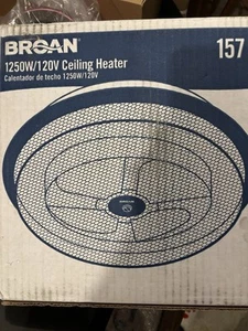 Broan 157 1250W Electric Radiant Ceiling Heater - Gray - Picture 1 of 4
