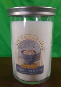 Neu 20 Oz Yankee Candle Cafe Collection 2 Docht Pfefferminz Mokka - Bild 1 von 6