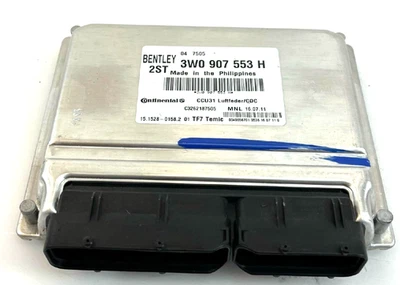 06-11 Bentley Continental GT GTC Air Ride Control Module 3W0907553H OEM - Image 1 of 4