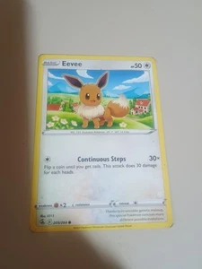 Eevee 205/264 Swsh08: Fusion Strike Regular - Picture 1 of 1