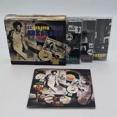 Lee Scratch Perry Arkology CD Box Set 1997 3-Disc Set W/Booklet Roots Reggae Dub - Image 1 of 4