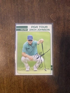 Zach Johnson Signed golf card autographed PGA tour auto golfer LIV GOLF - Picture 1 of 1