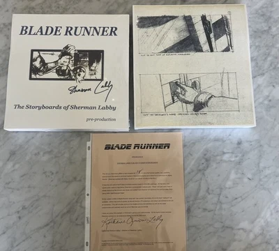 Blade Runner Storyboards by Sherman Labby  #18 of 40-Sealed Archive Ed. W/LOA - Image 1 of 4
