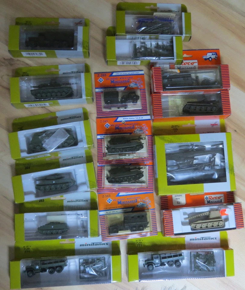 ROCO / HERPA / PREISER / TRIDENT Minitank Bausatz 1:87 in OVP - Bild 1 von 1