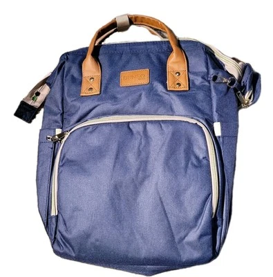 MOCHILA BEBÉ CAMBIADOR PAÑAL CON ESTILO BUNSO, AMPLIO ALMACENAMIENTO, RED DE PRIVACIDAD USB, NUEVA Foto 1 de 4