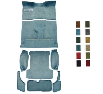 63-83 Jeep Wagoneer Original Cutpile Molded Carpet Kit *Made in USA* - Image 1 of 4