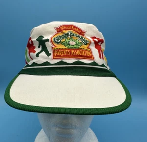 Sombrero oficial de la Asociación de Padres de Niños Cabbage Patch 1984 adulto vintage - Imagen 1 de 8