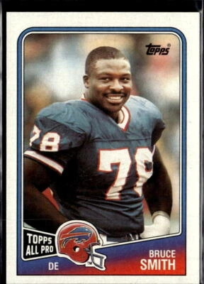1988 Topps #227 Bruce Smith All-Pro Buffalo Bills - Image 1 of 2