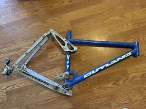 Vintage Outland VPP Full Suspension Mountain Bike Frame Dh Rare - Picture 1 of 13