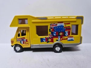 Cararama Mercedes 307D 308 Transporter T1 Camper 1:43 senza scatola buone condizioni RARO - Foto 1 di 10