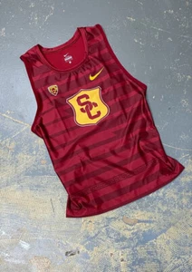 Nike AeroSwift Running Team USC Trojans Pro Elite Singlet 824715-XXX Small - Picture 1 of 10