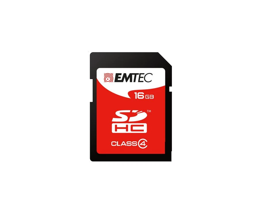 EMTEC ECMSD16GHC4 SCHEDA SD DI MEMORIA  MEMORY CARD 16 GB CLASS 4 - Immagine 1 di 1
