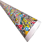 sticker bomb  3 air free Vinyl wrap various sizes available Vehicle and home use