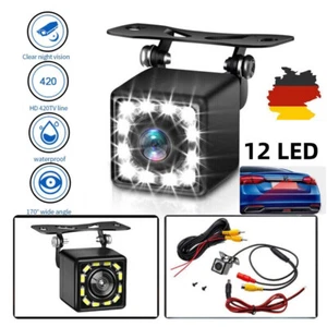 170° HD Samochodowa kamera cofania Mini asystent parkowania Kamera Noktowizor Samochód Wodoodporny - Zdjęcie 1 z 11