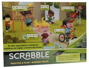 Mattel Scrabble GGB31 Learn English - Juguetes educativos para niños en español - Imagen 1 de 2
