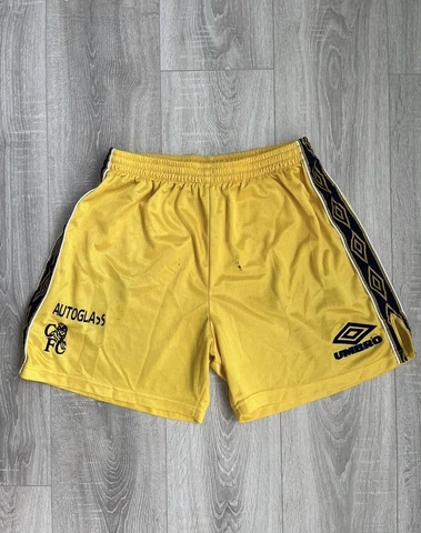 Vintage Umbro Chelsea FC Shorts 1998-00 Season Third Kit Size L Cover