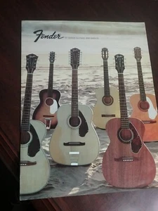 Fender F Series Acoustic Guitar & BANJO 1970 Catalog - Picture 1 of 5