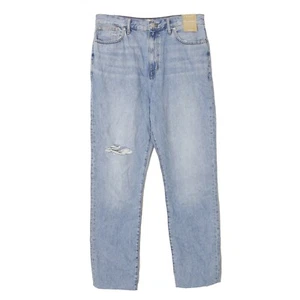 MADEWELL The 90's Straight Jean Tall 31T Ward Wash Light Blue High Waist NWT B60 - Picture 1 of 6