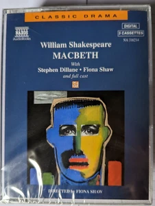 Macbeth by William Shakespeare (Audio Cassette 1998) DRAMATISED NAXOS NEW SEALED - Picture 1 of 6