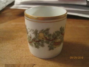 Vintage 1978 Fitz & Floyd St Nicholas Candle Votive Toothpick Holder - Picture 1 of 5