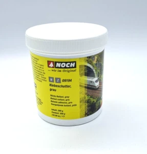 NOCH 1:160 N / Z - 09194 Klebeschotter - grau - 300 g Dose in OVP selten - Bild 1 von 1