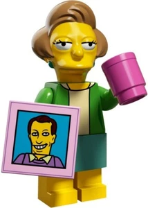 LEGO 71009 Minifiguras Los Simpson Serie 2 Edna Krabappel No.14 Minifigura Sellada - Imagen 1 de 2