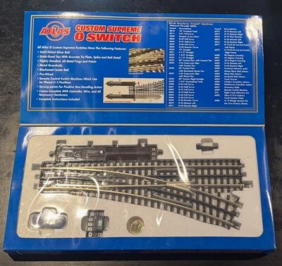 Atlas Custom Supreme O Switch Track System #6073 - Image 1 of 4