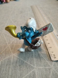 Figurine PVC SCHLEICH - smurf SCHTROUMPF - facteur - PEYO - Hong Kong - Imagen 1 de 2