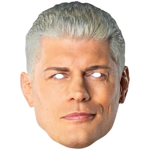 Cody Rhodes WWE Wrestler Official Single 2D Card Party Face Mask - Picture 1 of 1