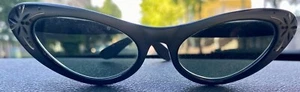 VINTAGE 1950’s RAY BAN POLYANNA CAT EYE MID CENTURY 1960 SUNGLASSES B&L US - Picture 1 of 16