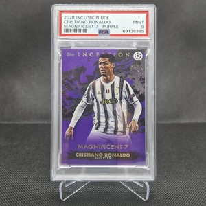 Topps Inception UCL 2020-21 - Cristiano Ronaldo Juventus /25 PSA 9 - Imagen 1 de 2
