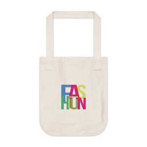 Organic Canvas Tote Bag Reusable Grocery Bag, Beach Bag, Shopping Tote - Picture 1 of 5