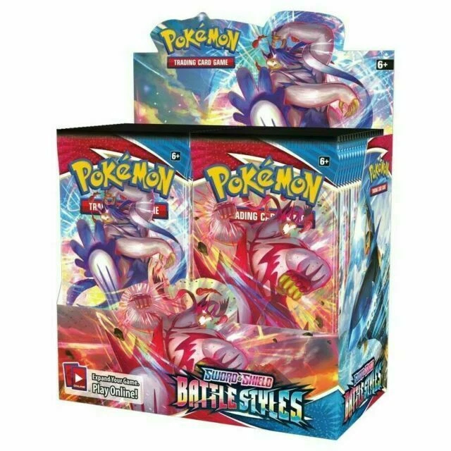 Pokemon TCG: Sword & Shield - Battle Styles Booster Box (36 Card Packs)