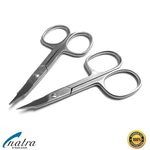 Nail Scissors 9 CM 2er Set Manicure Pedicure Scissors Stainless Steel Stainless - Picture 1 of 4