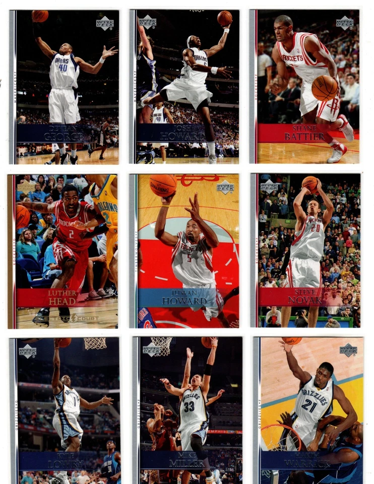 2007 - 2008 Upper Deck Basketball Trading Cards / Pick  / Choose / mb32 - Image 1 of 4