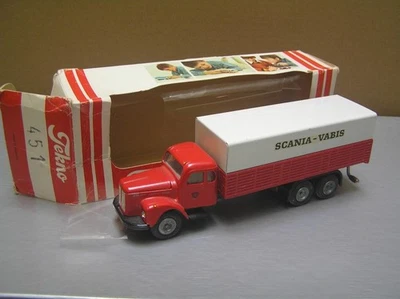 Tekno 451 Scania Vabis 110 Truck made in Denmark 1/50 scale Mint in late Box - Image 1 of 4