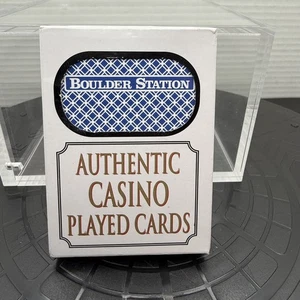 Boulder Station Authentic Casino Played Cards, Las Vega Style - Picture 1 of 5