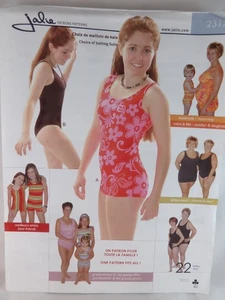 Jalie 1 Pc Swimsuit Sewing Pattern 2317 Women Girls All sizes Uncut - Picture 1 of 6