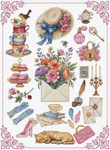 Cross Stitch Kit Luca-S - Beauty, B7041 - Picture 1 of 1