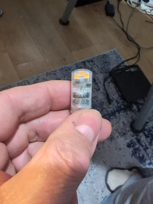 OSRAM LED STAR PIN G4 12 V / LED lamp: G4, 1.80 W, 20 W Warm White - Image 1 of 4